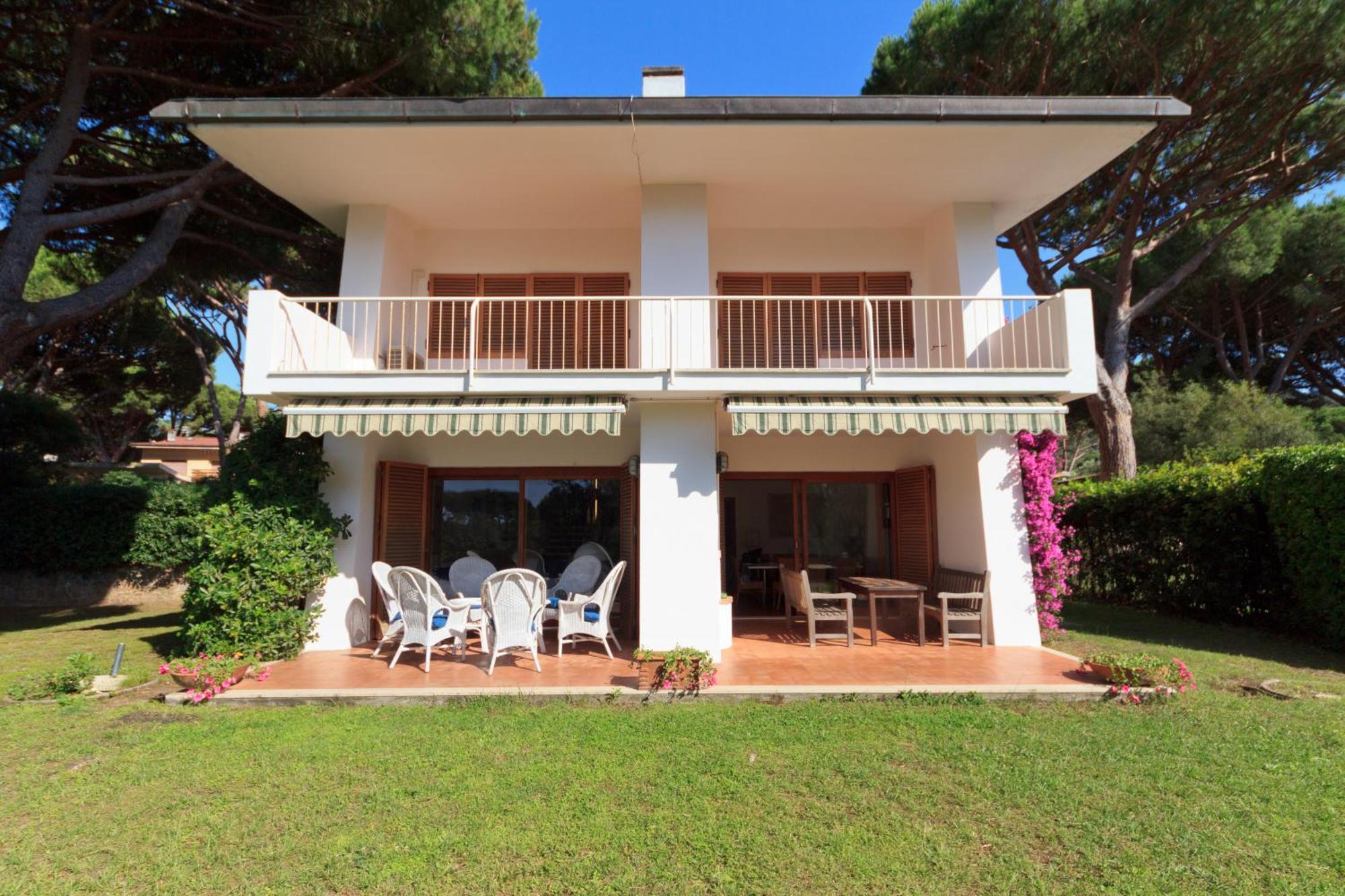 Villa Molletta A Punta Ala Vicino Spiaggia Con Ac Luaran gambar